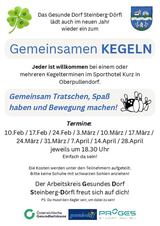 Gemeinsam KEGELN