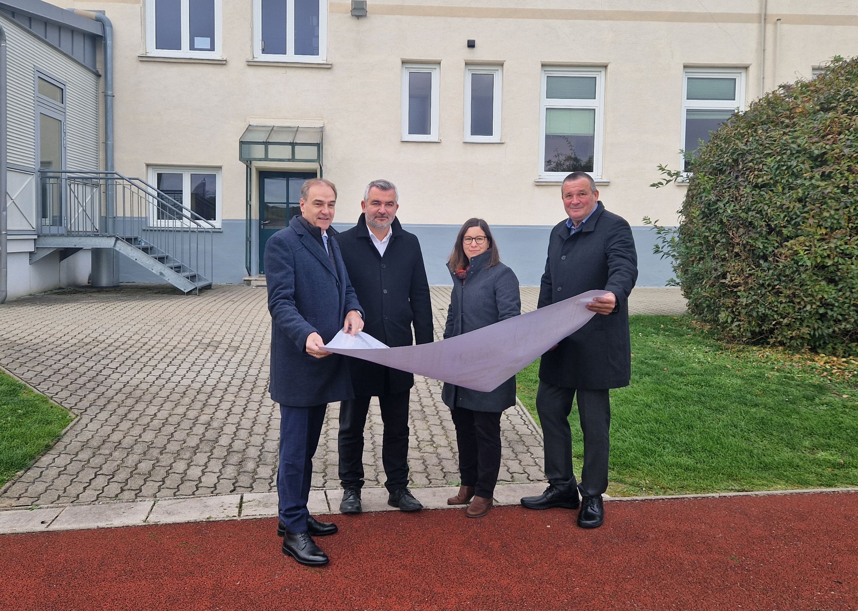 Vorstellung des Planes zum Umbau des Marianums vom Land Burgenland